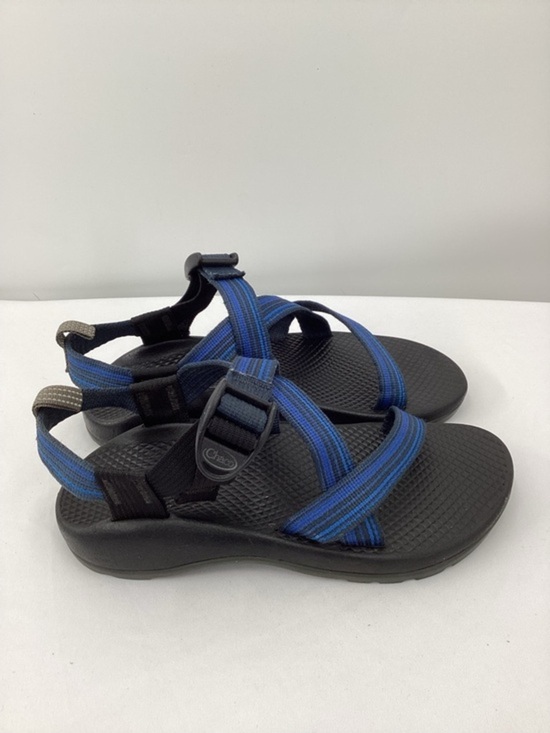 Chaco Other - Chaco Black Outdoor Sandal with Blue Accent Strap